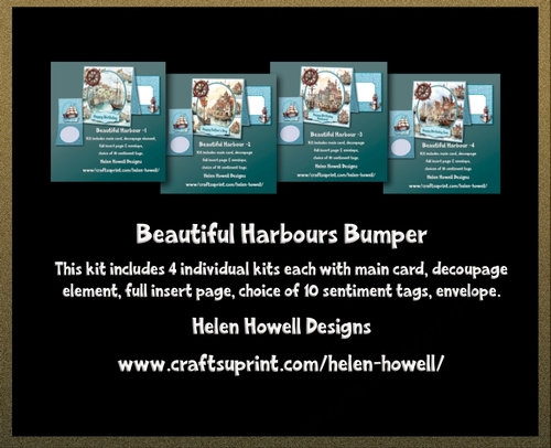Beautiful Harbour  Bumper Kit - Tent Card