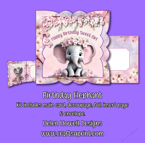 Birthday Ele[hant - Girl