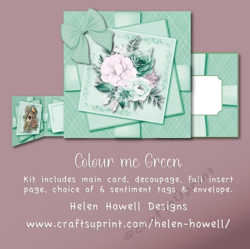 Colour me Green - Multi Occasions Card