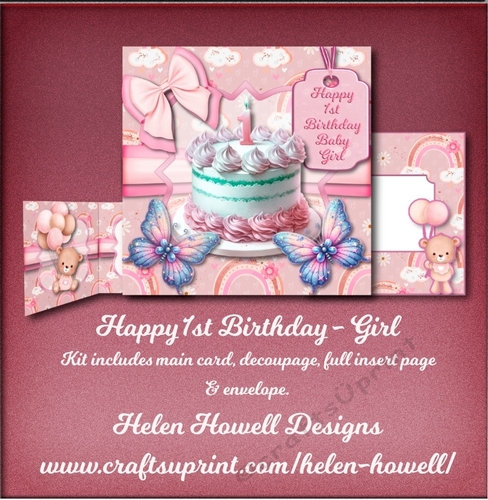 1st Birthday -Girl