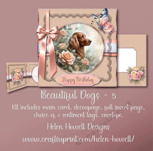 Beautiful Dogs 5 - Multi Occasions Card
