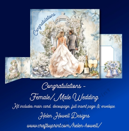 Congratulations - Female /Male Wedding