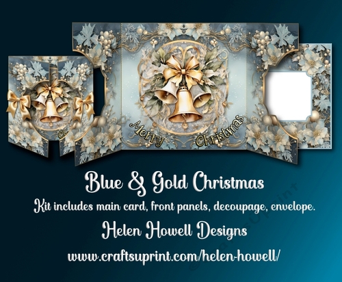 Blue Gold Christmas  4
