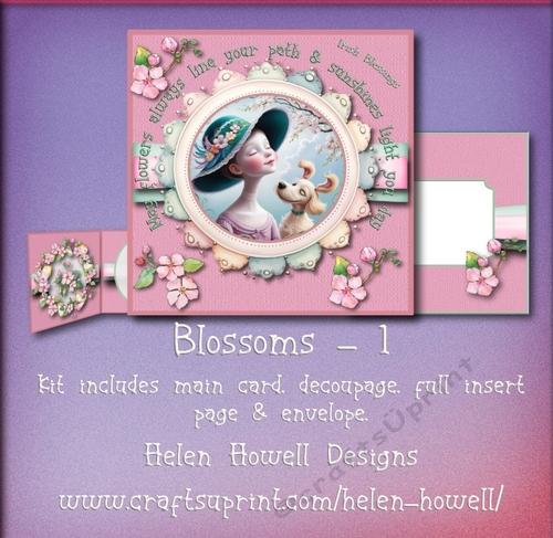 Blossoms 1 - Blank Card