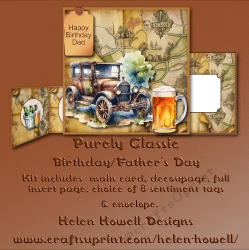Purely Classic - Birthday/Fathers Day Card