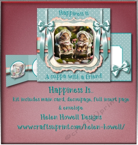 Happiness is... Blank Card
