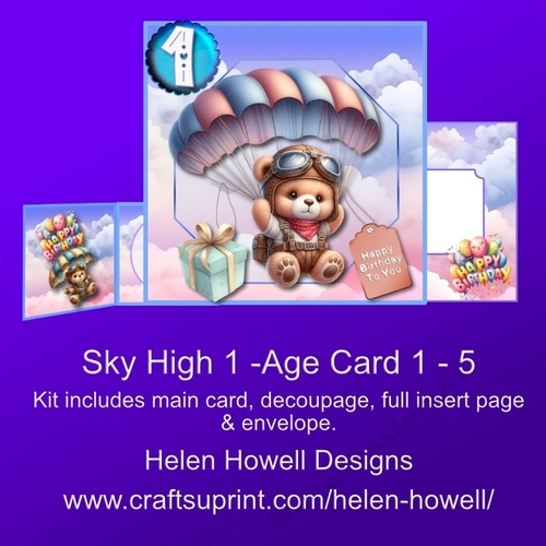 Sky High 1  - Age card 1 - 5 years