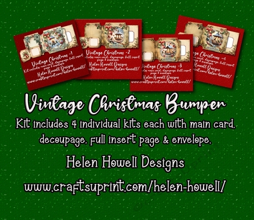 Vintage Christmas Bumper