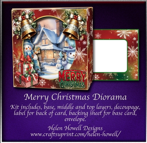 Merry Christmas Diorama