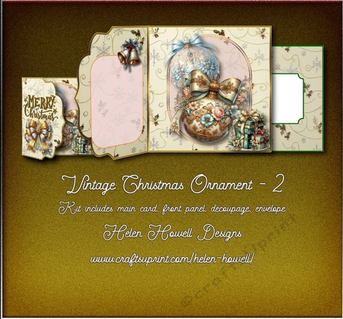 Vintage Christmas Ornament 2