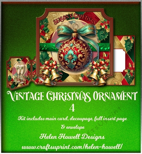 Vintage Christmas Oenament 4