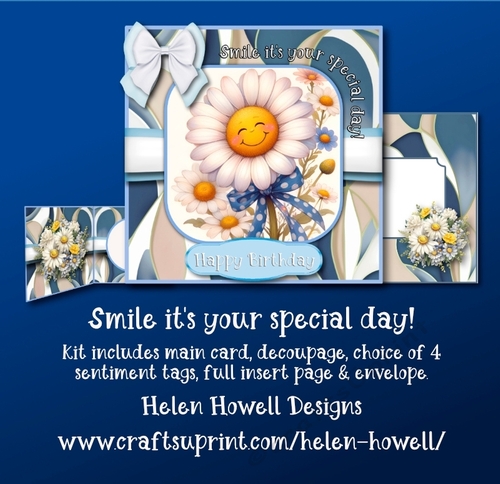 Smiling Daisy - multi occasions card