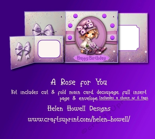 A Rose for You - Multi Occasions Card