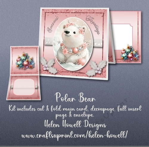 Polar Bear - Tent Card