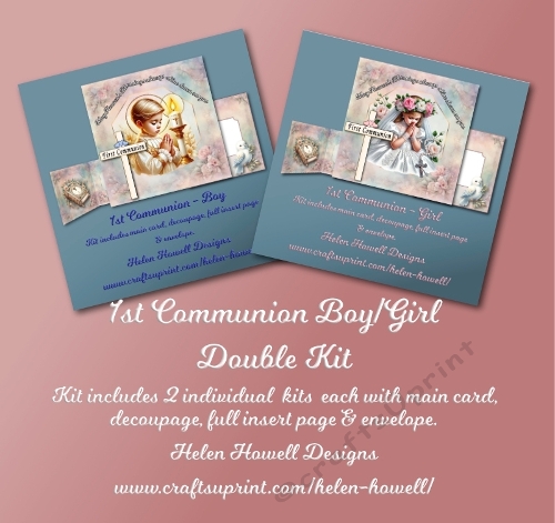 1st Communion boy/ Girl Double Kit