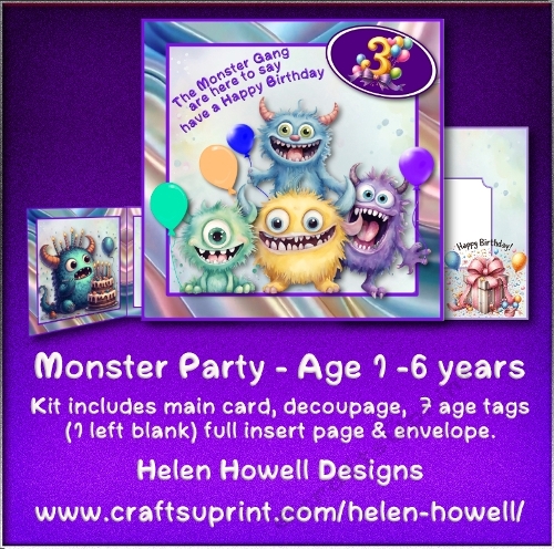 Monster Party Age 1-6