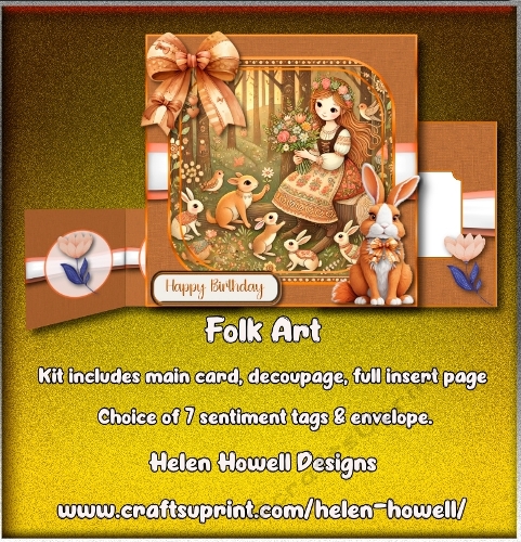 Folk Art - Multi Occasions Card
