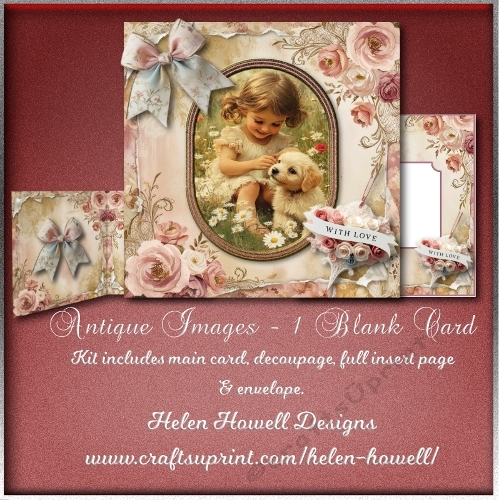 cup1380256_37881 - Antique Images 1 - Blank Card