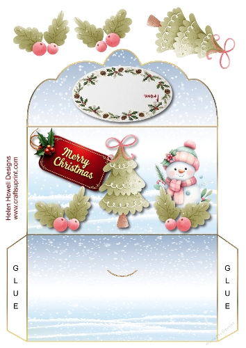 Christmas money wallet 2