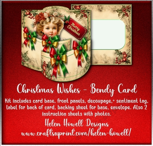 Christmas Wishes - Bendy Card