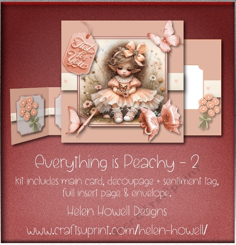 Everything is Peachy 2. - Multi Occasions Card