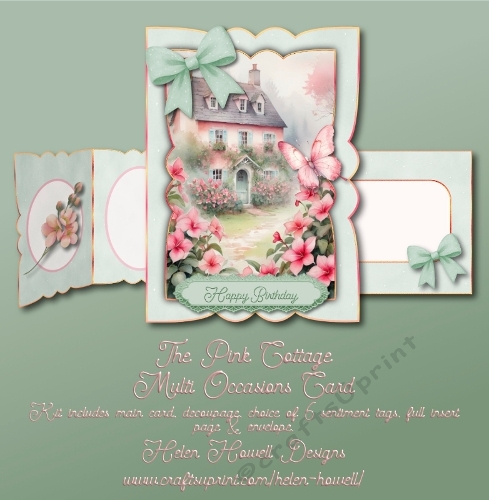  The Pink Cottage - Multi Occasions Card 
