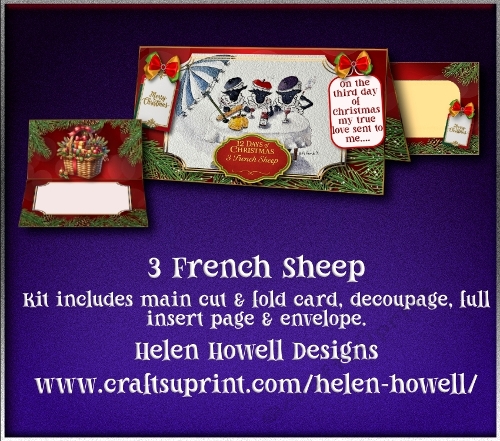 3 French Sheep