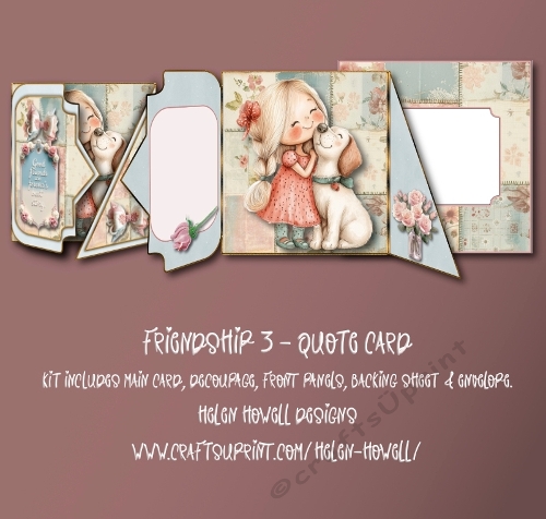 Friendship 3 - Card with Quote