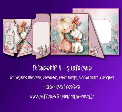 Friendship 4 - Card with Quote