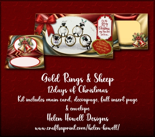 5 Golden Rings with Sheep