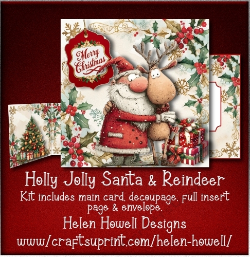 cup1401571_37881 - Holly Jolly Santa & Reindeer