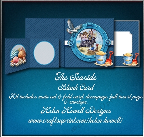 The Seaside - Blank Card