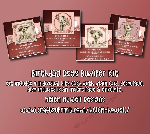 Birthday Dog  Bumper Kit