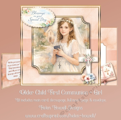 Older Child First Communion - Girl 