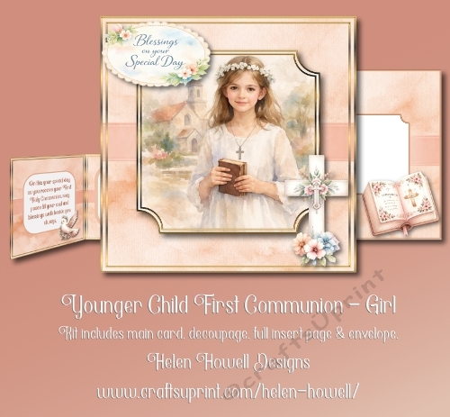 Younger Child First Communuon -   Girl