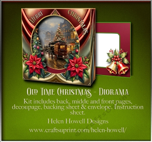 Old Time Christmas Diorama