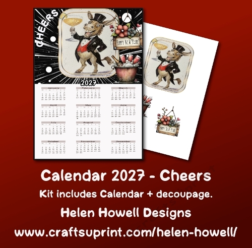Calendar 2027 - Cheers
