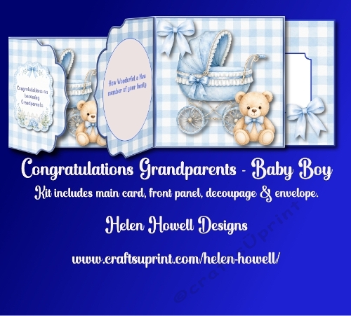 Congrats Grandparents Baby Boy