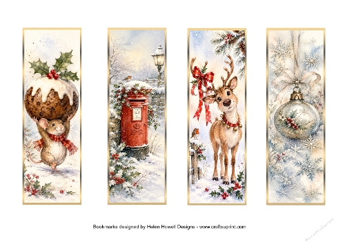 Christmas Bookmarks