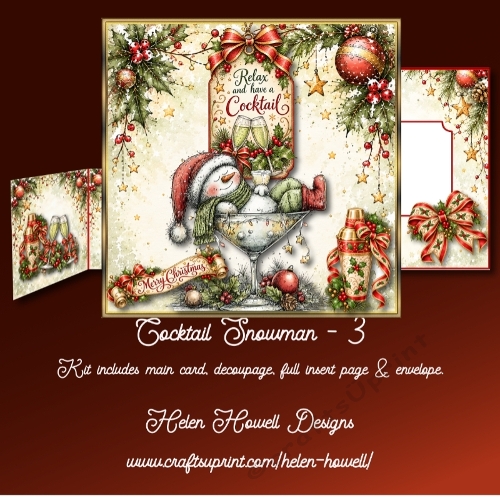 Cocktail Snowman 3