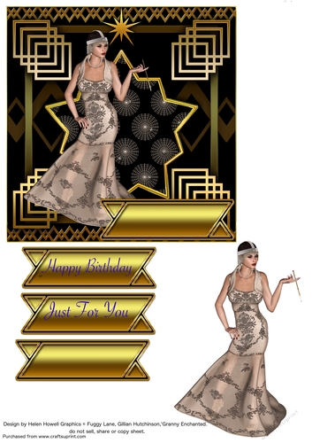 Art Deco Girl 1