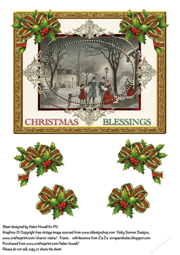 Vintage Carollers