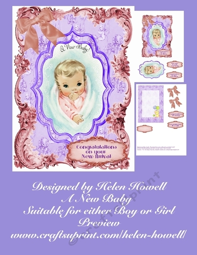 A New Baby - Suitable for both Boy or Girl