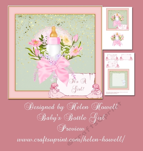 Babys Bottle Girl