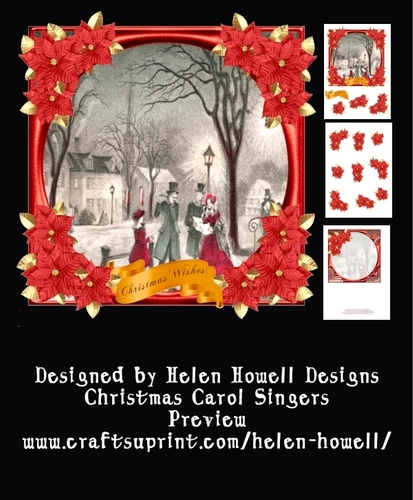 Christmas Carol Singers - Vintage
