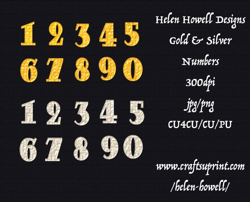 Gold & Silver Numbers