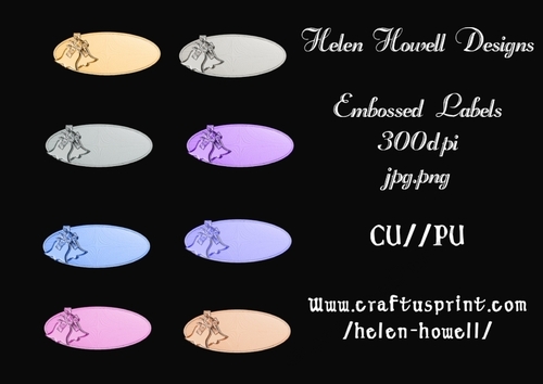 Embossed Labels suitable for wedding/Christmas/wedding anniversary 