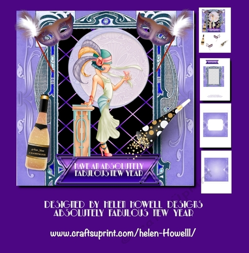 Absolutely Fabulous New Year - Art Deco