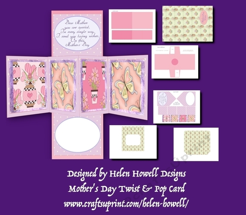 Mothers Day Twist & Pop Card