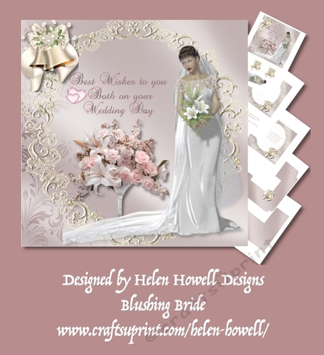 Blushing Bride - Suitable for both male/female and female/female weddings 
